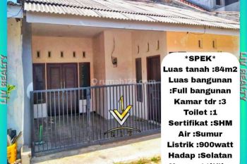 Dikontrakan rumah siap huni & strategis, bebas banjir.