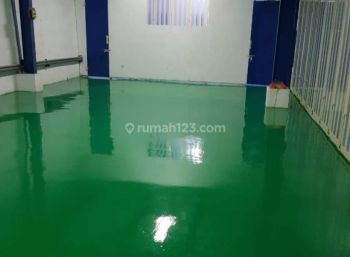 Gudang Bangunan Baru Ukuran 18x32m SHM 1.100m Dadap, Tangerang