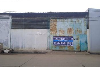 Harus Terjual Gudang Kosong Harga Banting di Kosambi, Tangerang