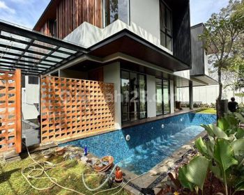Brand New House Desain Tropis Modern Prime Area Di Kemang