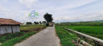 Dijual sawah belakang pom bensin teras Boyolali