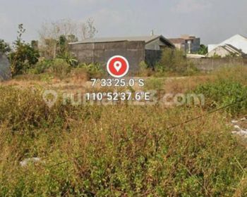 Disewakan Tanah Pekarangan 2700 Lokasi Strategis Perumnas Palur