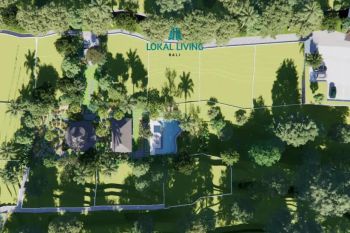 Disewakan Tanah Seluas 400m² dengan  Mata Air di Kaba kaba Bali