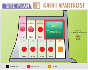Kosan 20 Kamar Income 400 jutaan Samping Kampus UI Surat SHM