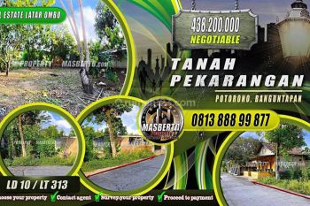 Tanah Dekat Lapangan Potorono