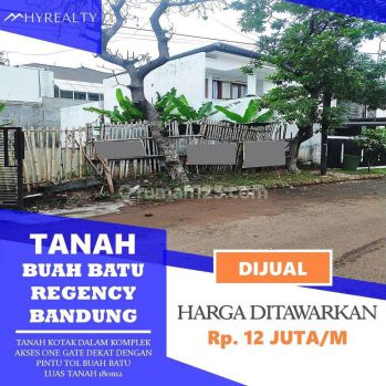 Tanah Murah, Jl. Buaha Batu Regency, Dekat Dgn Transmart Buahbatu