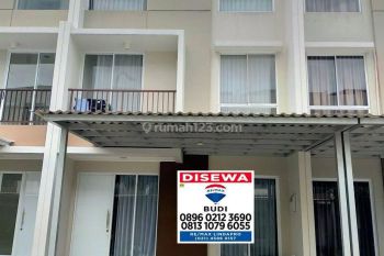 Disewakan Rumah Cluster 3 Tk 6 X 10 3+1 Kt Semi Furnish Sedayu City Kelapa Siap