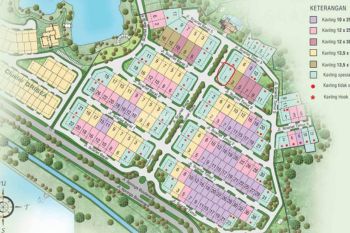 Dijual Kavling Scarlet Timur Gading Serpong