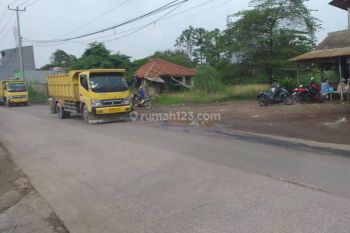 Sewa Tanah Di Pinggir Jalan Raya Cisauk Rumpin