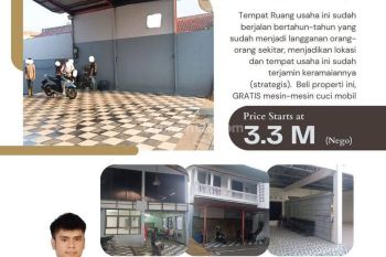 Ruang Usaha Aktif Strategis Furnished Mesin Pengangkat Mobil