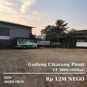 Dijual Ex Pabrik berikut Mess Karyawan di Jayamukti,Cikarang