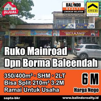DI JUAL RUKO MAINROAD