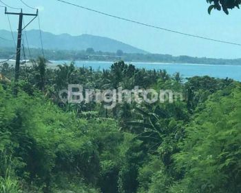 Tanah view pantai dan gunung area gianyar