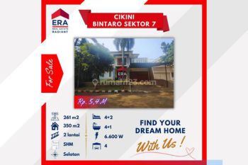 Rumah Dijual di Bintaro Sektor 7, Cikini