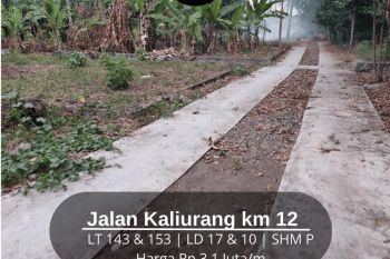 Dekat Bento Kopi Jalan Kaliurang Km 12 Tanah Kavling 2 Unit Murah