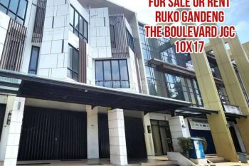 For Sale Or Rent 2 Ruko Gandeng The Boulevard Jgc, Jaktim