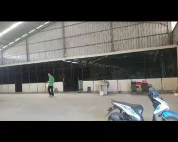 dijual pabrik di jalan Raya Cikande Rangkas Bitung