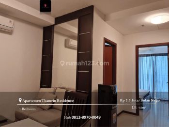 Disewakan Apartement Thamrin Residence Fully Furnished 1 Bedroom