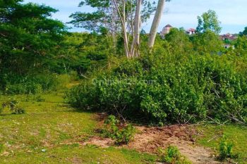 Dijual tanah luas dan datar view ocean Benoa. Kuta Selatan Bali