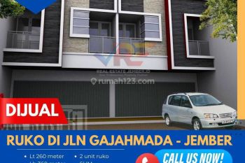 RUKO DI JLN GAJAHMADA KALIWATES JEMBER