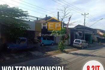 Dijual Tanah dan Bangunan 
di Jalan raya Wolter Monginsidi
Pedurungan Semarang