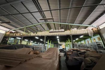 Gudang Sunter Akses Kontainer Jalan Lebar Luas 1500 M2 Ada Kantor Bangunan 2