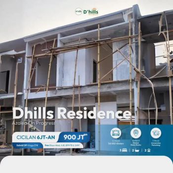 Tanpa DP at Dhills Pamulang Tangerang Selatan Lokasi Strategis