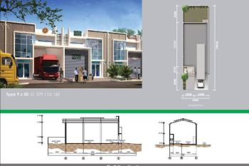 Tunas Bitung Investasi Gudang Terbaik di Cikupa