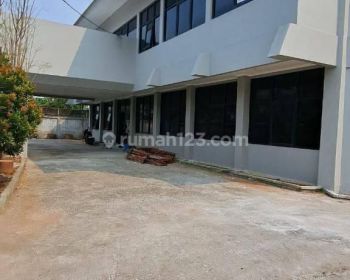 Gudang Plus Kantor 2 Lantai Depan Jalan Masuk Kontainer 40ft Di Jatake Tangerang