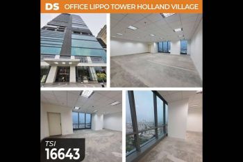 (TSI/16643) Office Lippo Tower Holland Village, Cempaka Putih, 120 m², Lt. 30,