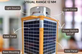 Jual Lampu Suar - Navigasi Laut - Rambu suar SBNP 12 NM - Model GS-LS/HT - -