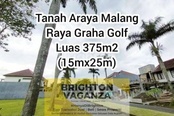 TANAH POROS di ARAYA MALANG RAYA GRAHA GOLF