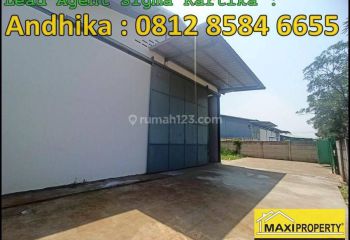 Gudang Industri di Dalam Kawasan Industri Yang Sudah Berjalan