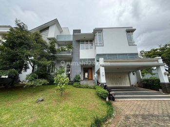 Rumah Mewah Murah Siap Huni Dekat Danau Full Marmer Di Telaga Golf Bsd