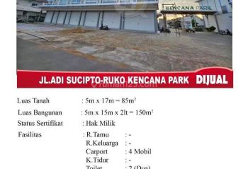 Ruko Baru di Jl. Adisucipto Kubu Raya, Kalimantan