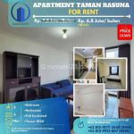 thumbnail-apartemen-taman-rasuna-for-rent-2-kamar-tidur-furnished-bagus-0