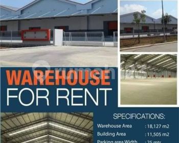 Gudang Siap Pakai Dalam Kawasan Kitic Giic