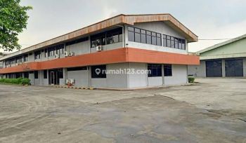 Gudang Dan  Ex. Pabrik Textil di Inspeksi Kalimalang Cikarang