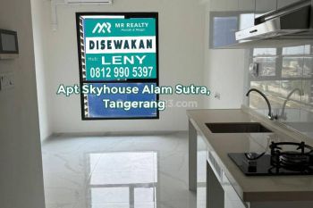 MURAH..APARTMENT STUDIO BARU SKYHOUSE ALAM SUTRA, TANGERANG