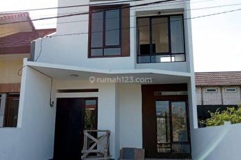 DIJUAL RUMAH BARU INDEN 2 LANTAI DI CISARANTEN KULON, ARCAMANIK BANDUNG.