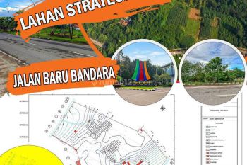 Tanah Jalan Baru Bandara Palembang Seluas 12 Ha