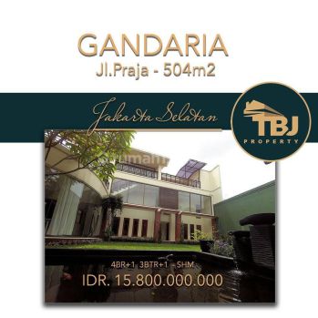 Rumah Gandaria T504m2 Karya Arsitek Bagus Jakarta Selatan