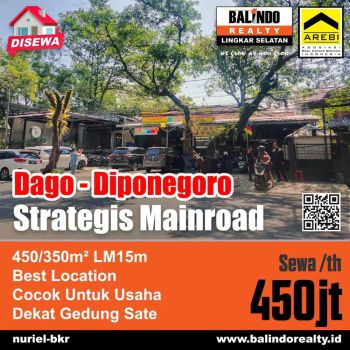 Sayap Dago Bandung Kota, Bisnis Area, Cocok Usaha/ Kuliner/ Minimarket
