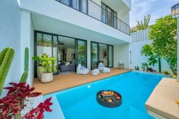Dijual Villa Baru Mewah Furnished Jalan Pantai Pererenan Canggu