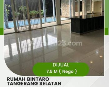 Dijual Rumah Asri Bintaro, Tangerang Selatan