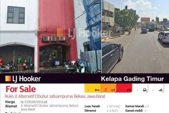 Ruko Jl. Alternatif Cibubur Jatisampurna, Bekasi, Jawa Barat