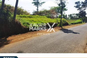 Tanah Poros Jalan Karang Ampel Timur Malang View Gunung