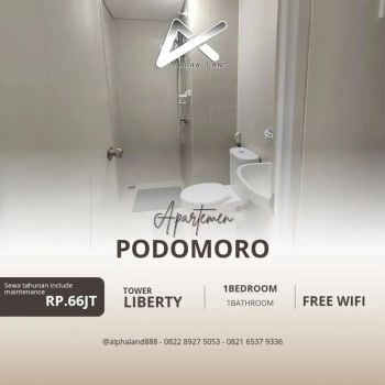 Disewa Apartment Podomoro Medan Tower Liberty