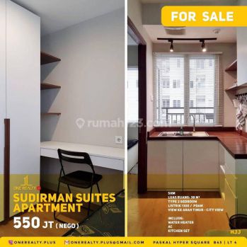 Dijual Sudirman Suites Apartment 2BR