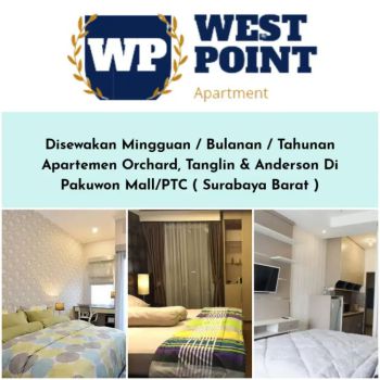 Orchard & Tanglin Apartemen Disewakan ( Pakuwon Mall/PTC )